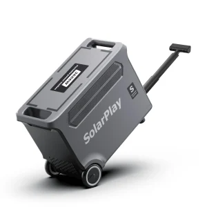 SOLARPLAY Q3600 Portable Power Station 3840WH LiFePO4 Battery with 3600W