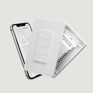 Wi-Fi Smart Light Switch US Single Pole Push Button Wall Switch Work With Alexa Google Home