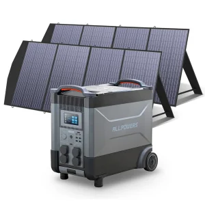 ALLPOWERS R4000 Portable Power Station 3600Wh 4000W Expandable Battery Solar generator