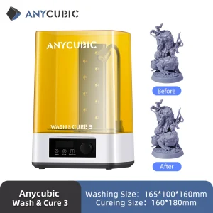 ANYCUBIC Wash & Cure 3  4 Liters Large Volume Washing Curing Machine For LCD DLP Resin 3d Printer For Photon Mono 4