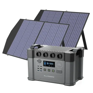 ALLPOWERS Solar Generator 2400W Battery Charger