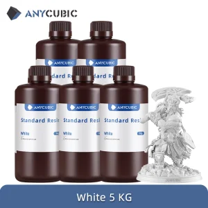 ANYCUBIC 5KG Standard Resin 3D Printer High Precision Standard Resin 3D Printing DIY Figurines Materials For Photon Mono 5s Pro